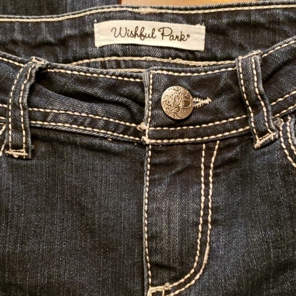 Wishful Park 8 Jeans Skinny Stretch Adjustable EUC - Picture 3 of 8